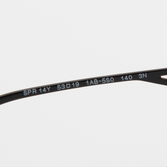 NEW PRADA PR14YS 1AB5S0 UNISEX BLACK EYEWEAR PR 14YS UNISEX SUNGLASSES SPR 14Y - Picture 14 of 15